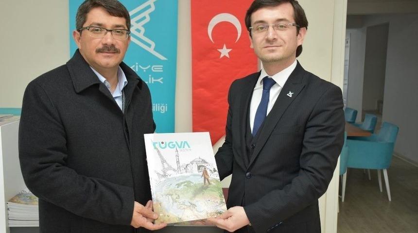 Başkan &Ccedil;elik T&uuml;gva&rsquo;lı Gen&ccedil;lerle Bir Araya Geldi