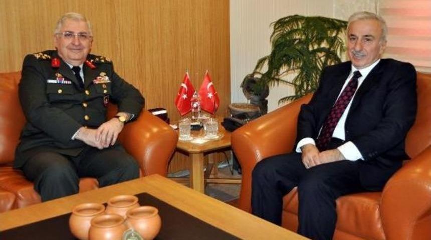 Jandarma Genel Komutanı Orgeneral G&uuml;ler, Kayseri Valiliğini Ziyaret Etti