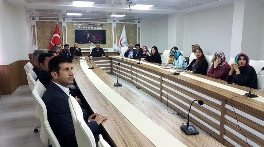 Khb Genel Sekreterlik &Ccedil;alışanlarına Eğitim Verildi