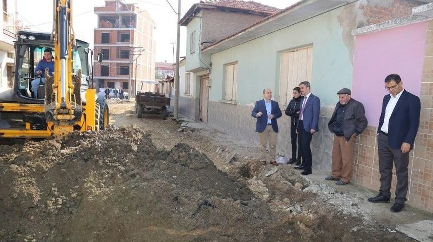 Yiğitler&rsquo;de Doğalgaz Sonrası &Uuml;styapı &Ccedil;alışmaları