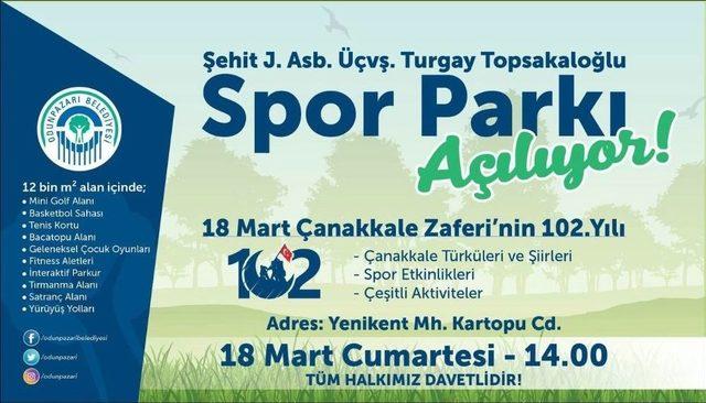 Odunpazarı Belediyesi’nden Yenikent’e Spor Parkı