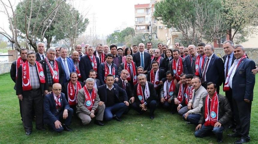 Başkan Erg&uuml;n Muhtarlarla Buluştu