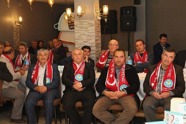 Başkan Erg&uuml;n Muhtarlarla Buluştu 1