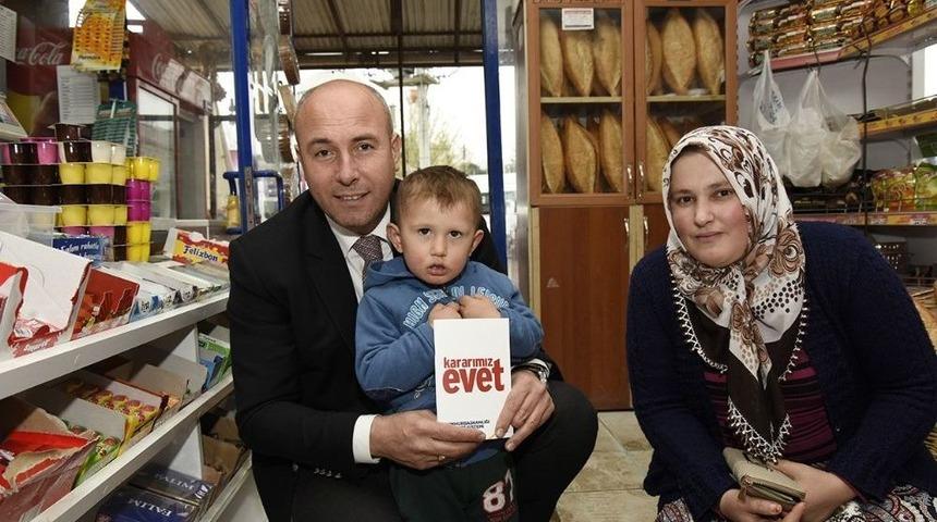 Başkan Togar &ldquo;evet&rdquo; Mesaisinde