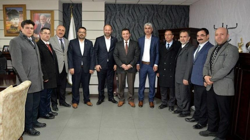 Başkan Bakıcı B&uuml;ro-sen Temsilcileri İle G&ouml;r&uuml;şt&uuml;