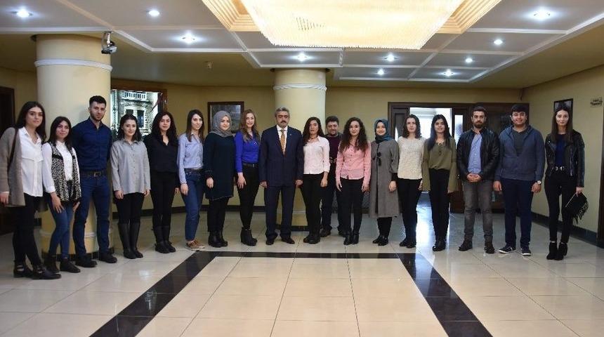 Nazilli Ticaret Odası Proje Ekibi Başkan Alıcık&rsquo;ı Ziyaret Etti