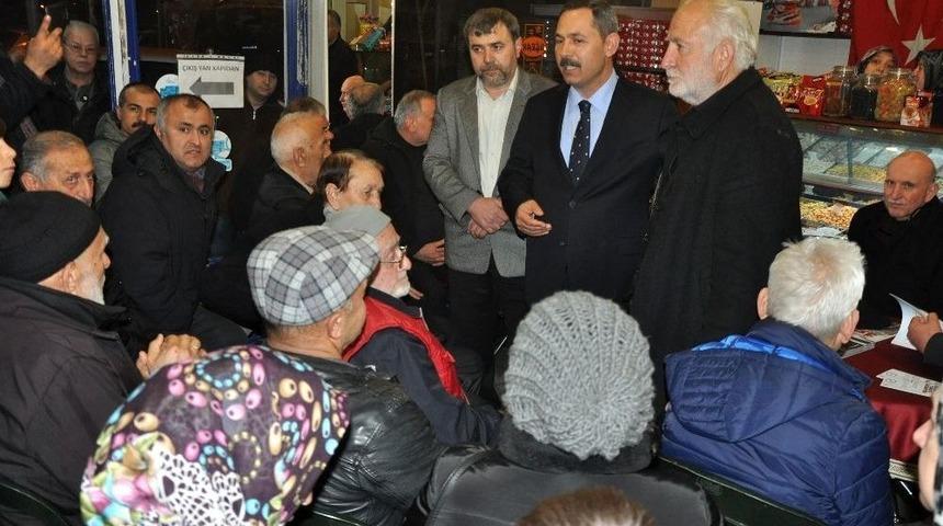 Başkan Uysal "millet 16 Nisan&rsquo;da Yetkiyi Eline Alacaktır"