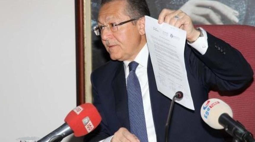 Ak Partili Başkan Uğur, Rotterdam Anlaşmasını Yırtıp Attı