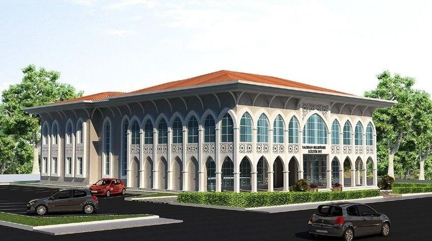 Yazıhan K&uuml;lt&uuml;r Merkezinin Kaba İnşaatı Tamamlandı