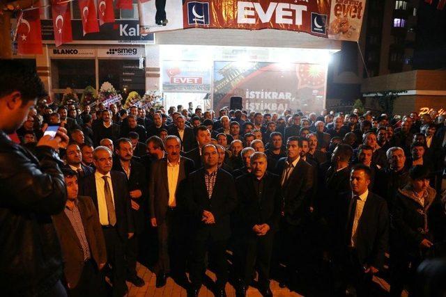 Şanlıurfa’da İlk Evet Bürosu Açıldı