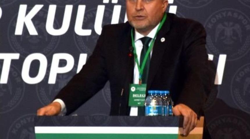 Atiker Konyaspor&rsquo;Da, Ahmet Şan Yeniden Başkan Oldu