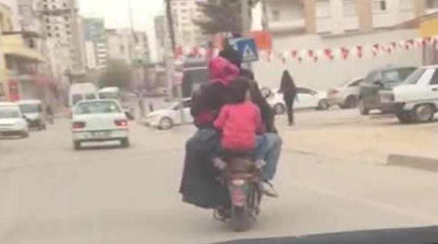 2 Kişilik Elektrikli Bisiklete 6 Kişi Bindi