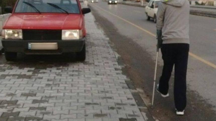 Ortaca&rsquo;da Kaldırıma Ara&ccedil; Parkı Tepkisi