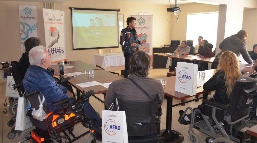 Engellilere Afet Bilinci Projesi