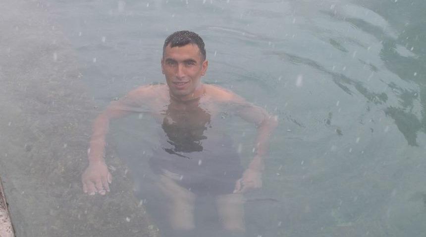 Karda Kaplıca Keyfi