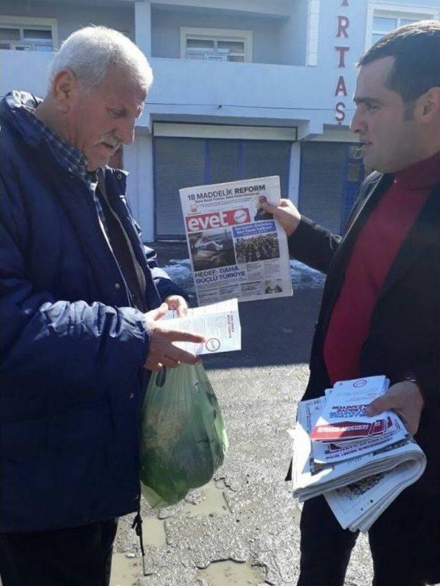 Malazgirt’te Referandum Çalışması