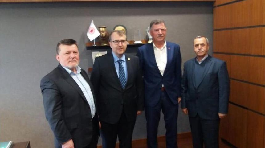 Başkan Duymuş Ve Meclis &Uuml;yeleri Ankara&rsquo;da Temaslarda Bulundu