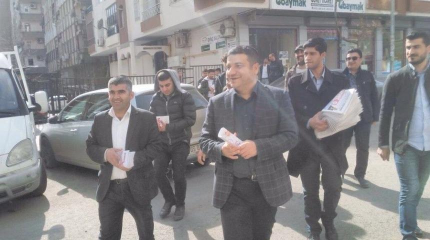 Ak Parti Yenişehir İl&ccedil;e Teşkilatı Referandum &Ccedil;alışmalarını S&uuml;rd&uuml;r&uuml;yor