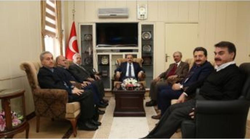 Suudi İş Adamlarından Vali Ustaoğlu&rsquo;na Ziyaret