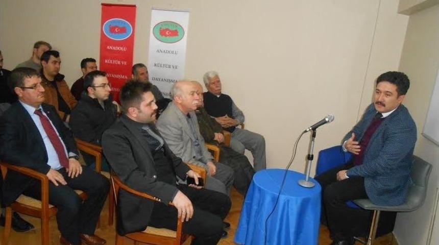 Eskişehir Anadolu K&uuml;lt&uuml;r Ve Dayanışma Derneği&rsquo;nden &rsquo;&rsquo;&ccedil;anakkale Ve Vatan&rsquo;&rsquo; Konferansı