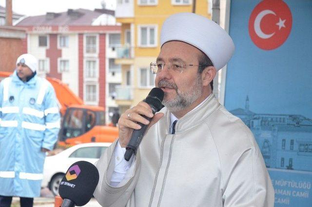 Diyanet İşleri Başkanı Görmez: “diyanet İşleri Başkanlığı Sadece Türkiye’nin Değil Tüm Müslüman Kardeşlerimizindir”