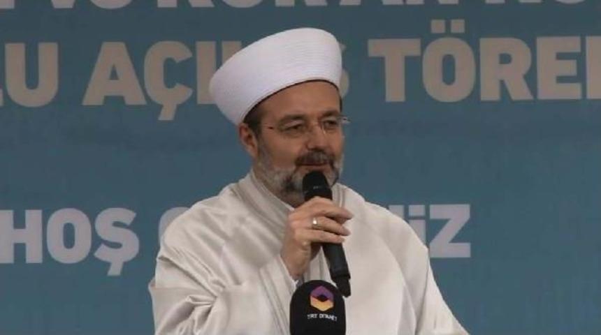 Mehmet G&ouml;rmez "artık Diyanet İşleri Başkanlığı Sadece T&uuml;rkiye'nin Diyanet İşleri Başkanlığı Değil"