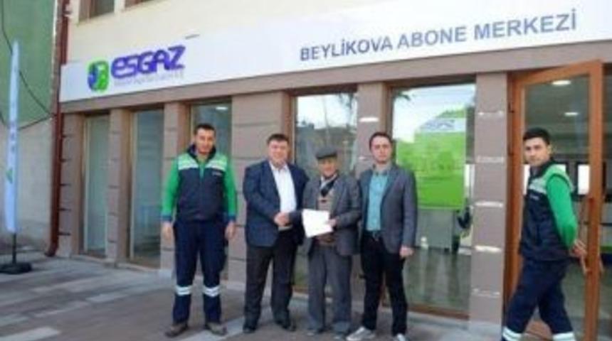Beylikova Doğal Gaz Abonelikleri Başladı