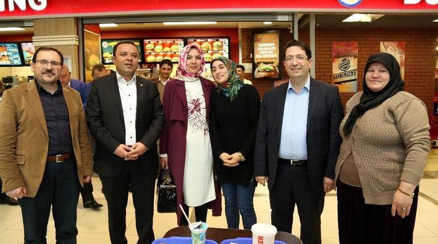 Başkan Yazgı Ve Ak Parti Heyeti, Esnaf Ve Vatandaşları Ziyaret Etti