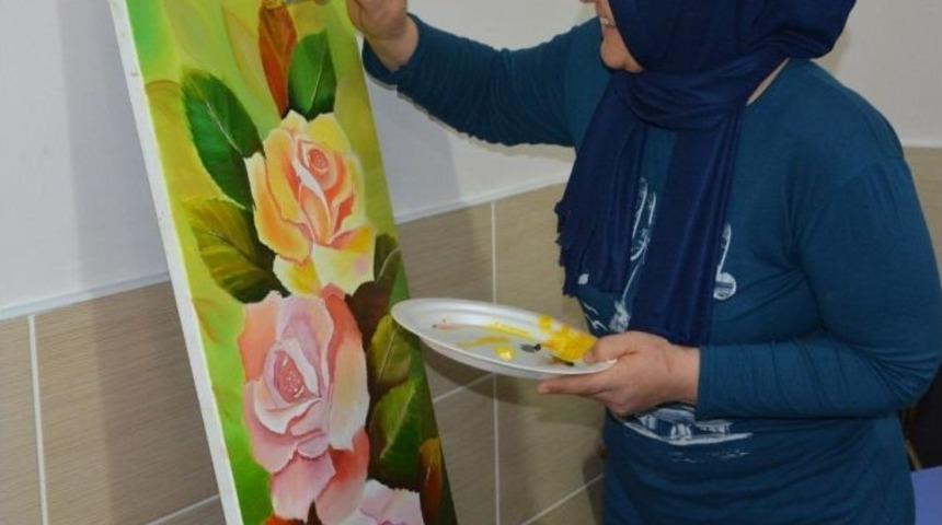 Sulu Boya Kursuna Yoğun İlgi