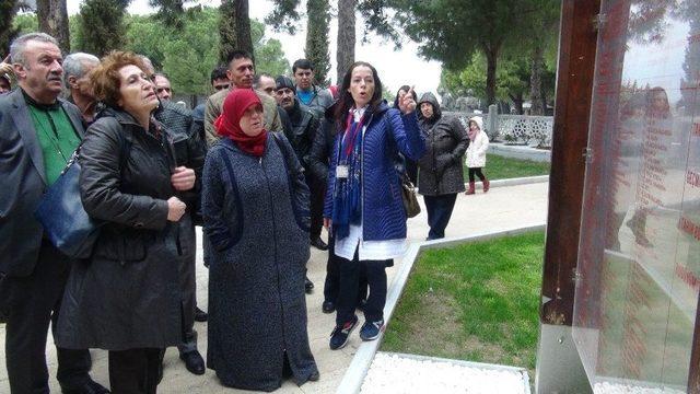 15 Temmuz Şehitlerinin Yakınları Çanakkale Şehitliği’nde