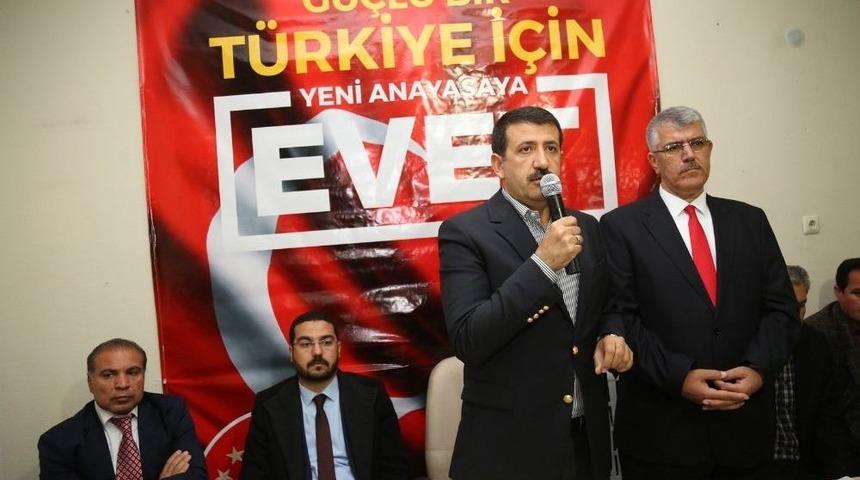 Ekinci Evet Se&ccedil;im B&uuml;rosunun A&ccedil;ılışını Yaptı