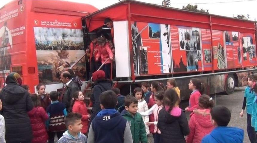 &Ccedil;anakkale M&uuml;ze Otob&uuml;s&uuml; Tavşanlı&rsquo;da