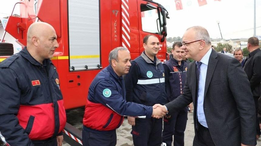 &Ccedil;obanisa İtfaiye M&uuml;frezesi Hizmete Girdi
