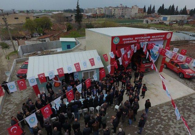 Çobanisa İtfaiye Müfrezesi Hizmete Girdi