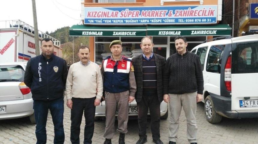 Cide&rsquo;de G&uuml;bre Bayileri, T&uuml;p Ve Fişek Bayileri Denetlendi