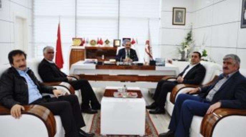 Bing&ouml;l Tso Başkanı Ayas, Elazığ Tso&rsquo;yu Ziyaret Etti