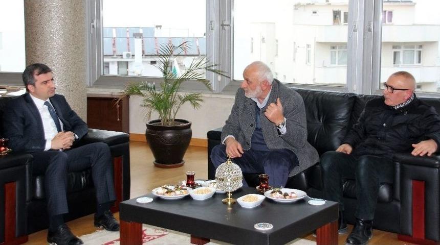 Başkan Yemenici , Şof&ouml;rler Odası Y&ouml;netim Kuruluyla Bir Araya Geldi