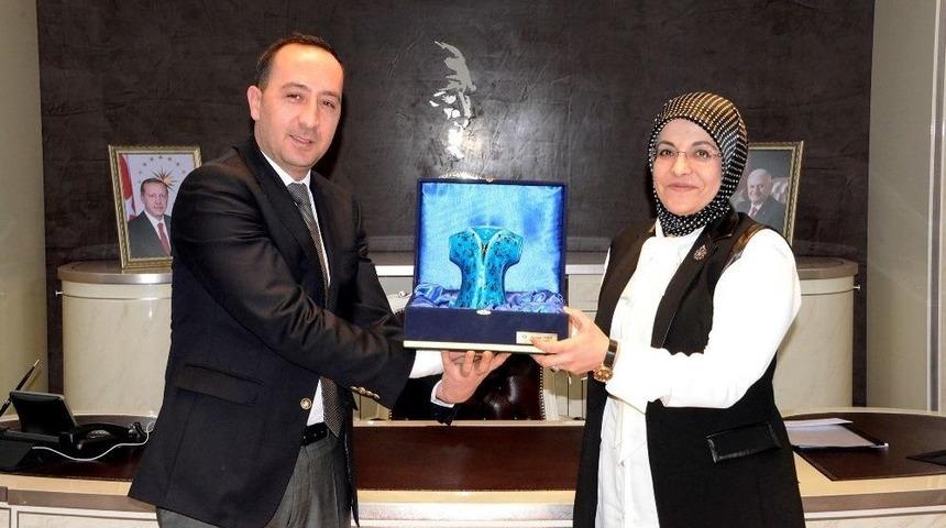 Başkan Toru&rsquo;ya Mhp İl&ccedil;e Başkanından Ziyaret