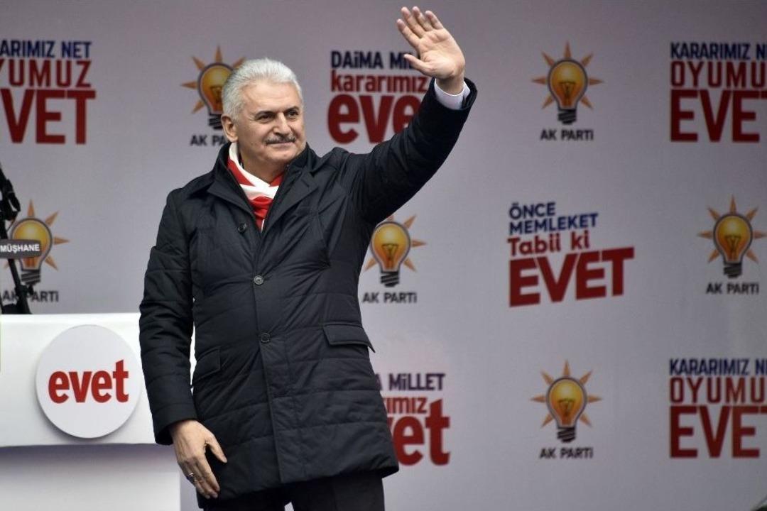 Başbakan Yıldırım G&uuml;m&uuml;şhane&rsquo;de