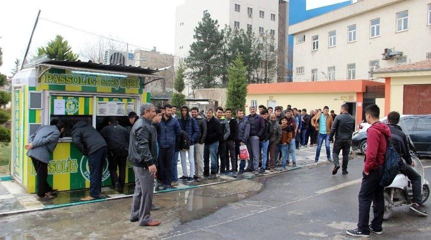 Şanlıurfa&rsquo;da Passolig Yoğunluğu