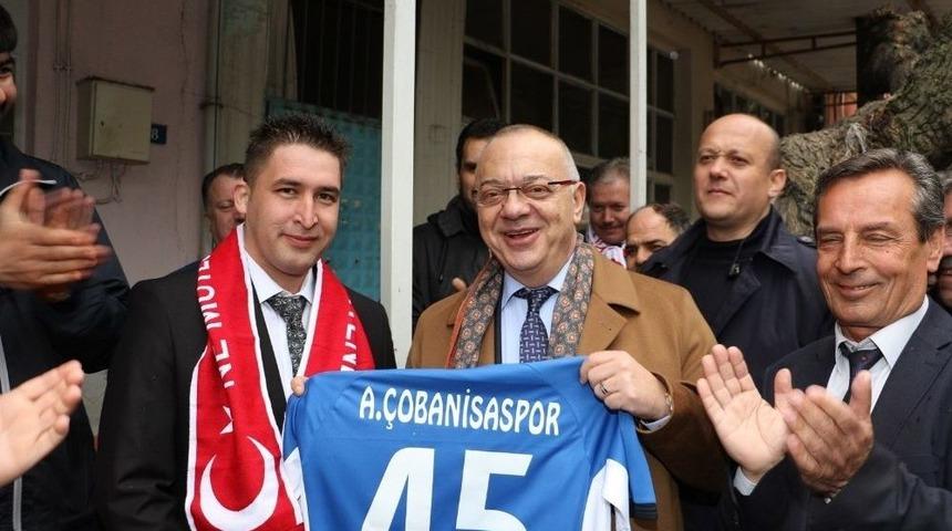 Başkan Erg&uuml;n &Ccedil;obanisa&rsquo;da Konuştu: