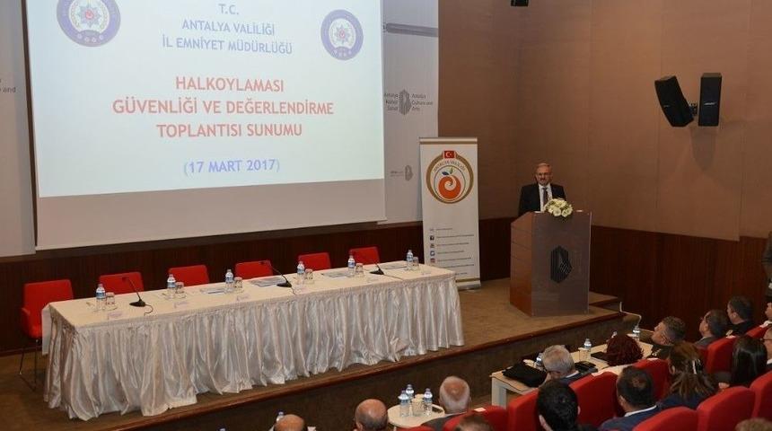 Antalya&rsquo;da Se&ccedil;im G&uuml;venliği Toplantısı Yapıldı