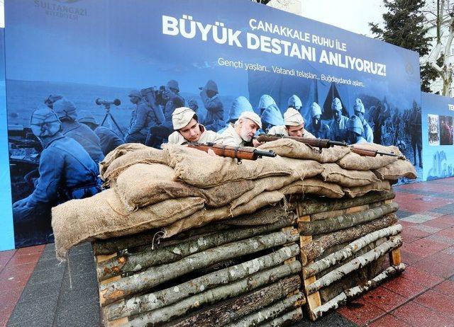 Çanakkale Ruhu Sultangazi’de Yaşatıldı