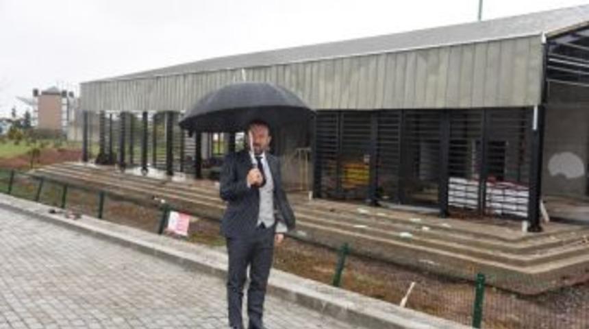 Başkan Doğan, &Uuml;niversite Pazarında İncelemelerde Bulundu