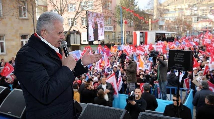 Başbakan Yıldırım, Bayburt&rsquo;ta