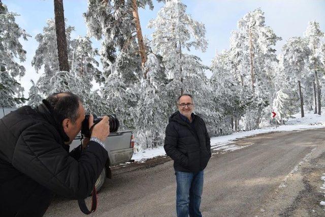 Eskişehir’de Kar Sürprizi