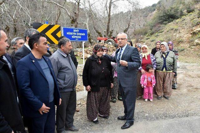 Manisa’da Şehidin İsmi Köprüye Verildi