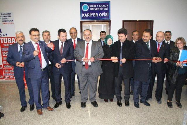 7 Aralık Üniversitesi Kariyer Ofisi Açılışı Yapıldı