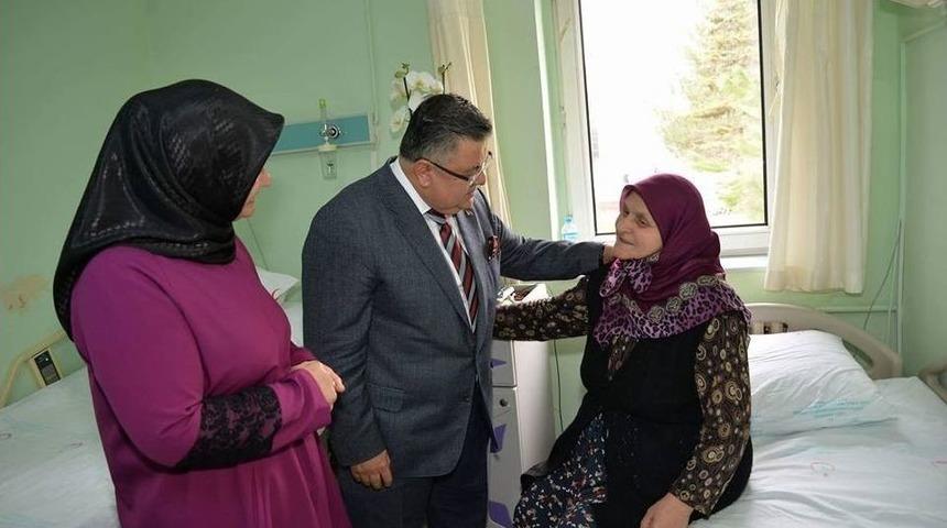 Başkan Yağcı&rsquo;nın Hastane Ziyareti