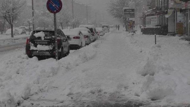 Muş'ta Mart Karı 30 Köy Yolunu Kapattı